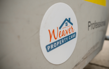 Weaver Property Care Circle Stickers
